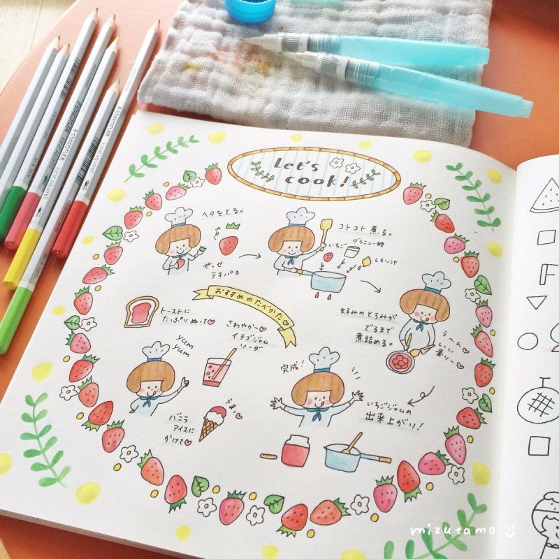 phương pháp vẽ Ballpen Illust